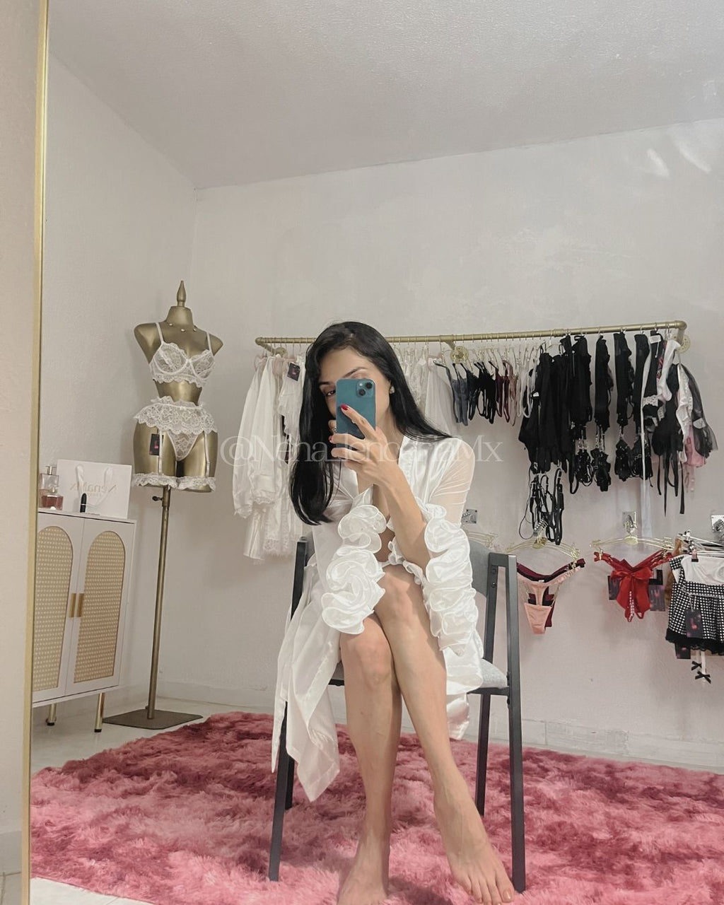 Diana the Queen Satin Robe