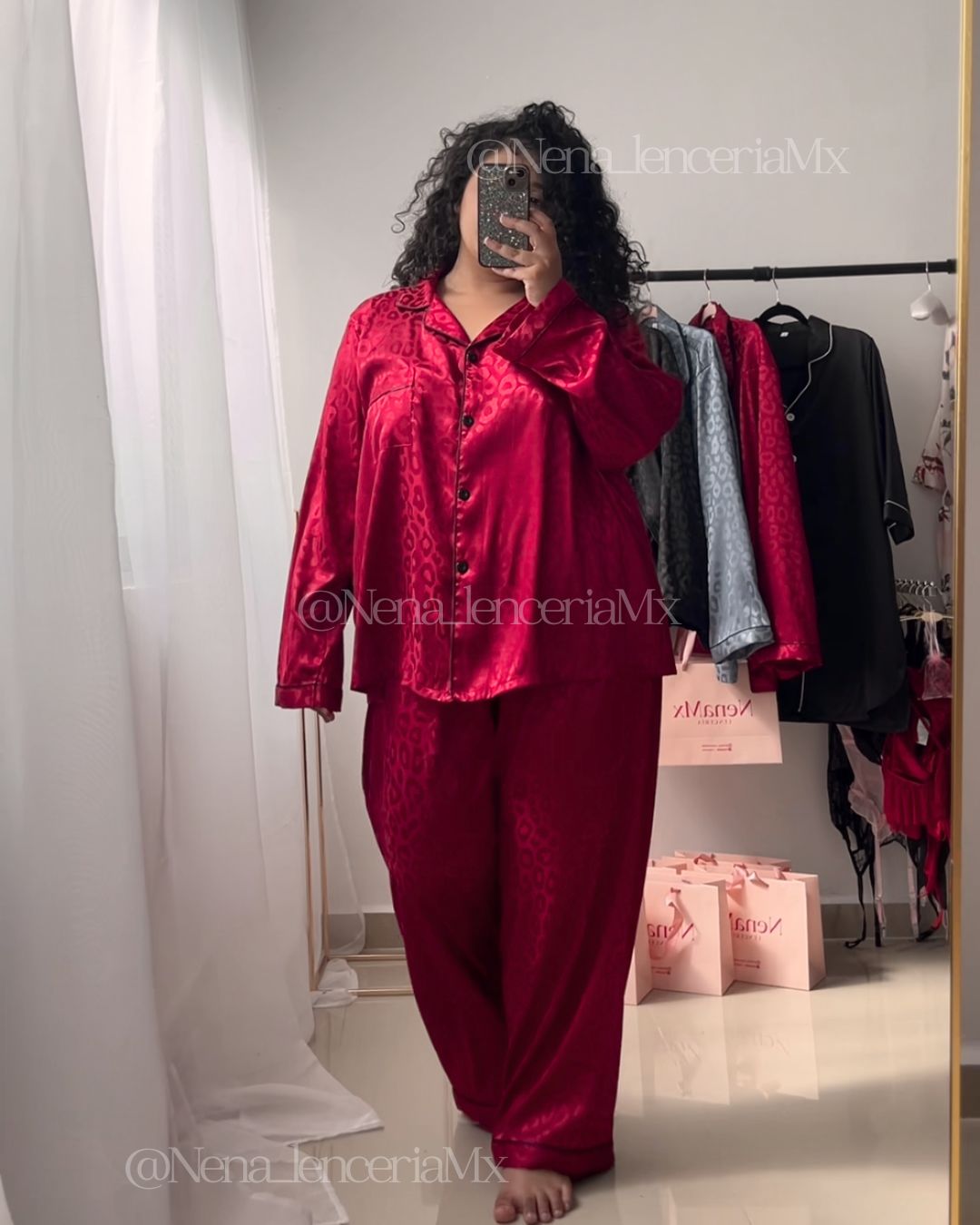 Adriana Pijama CEREZA