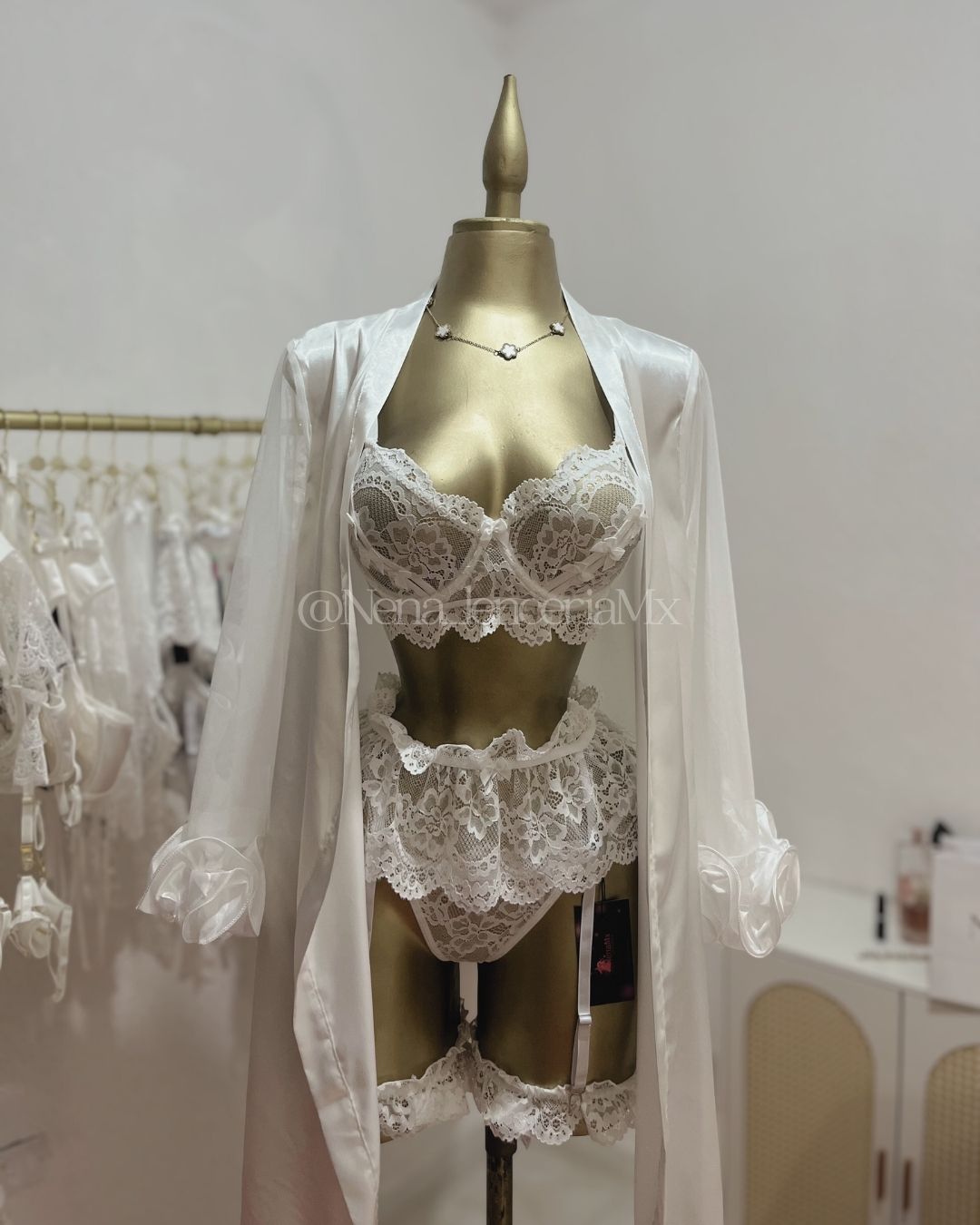 Set Pastel de Encaje NOVIAS | NENAMX