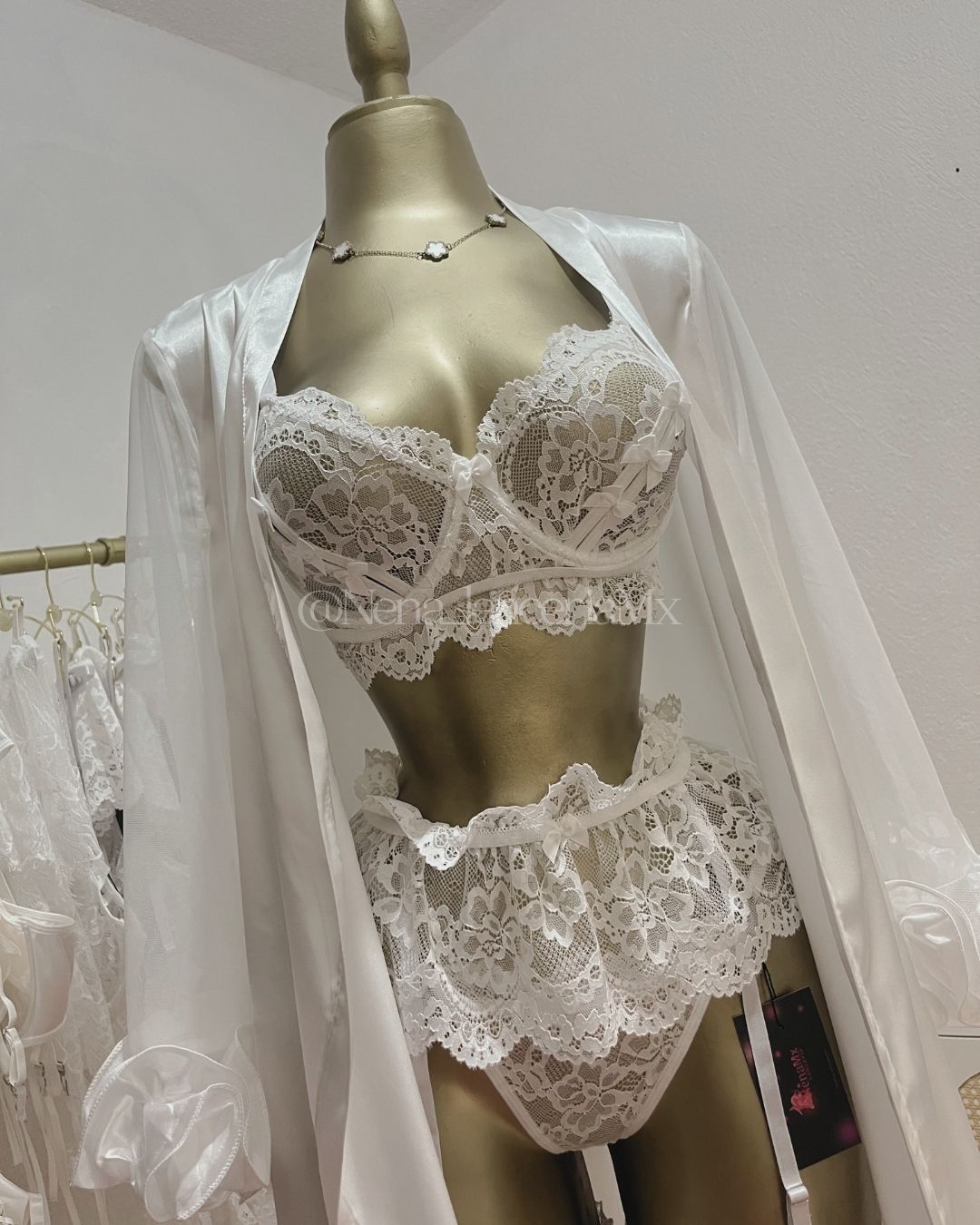 Set Pastel de Encaje NOVIAS | NENAMX