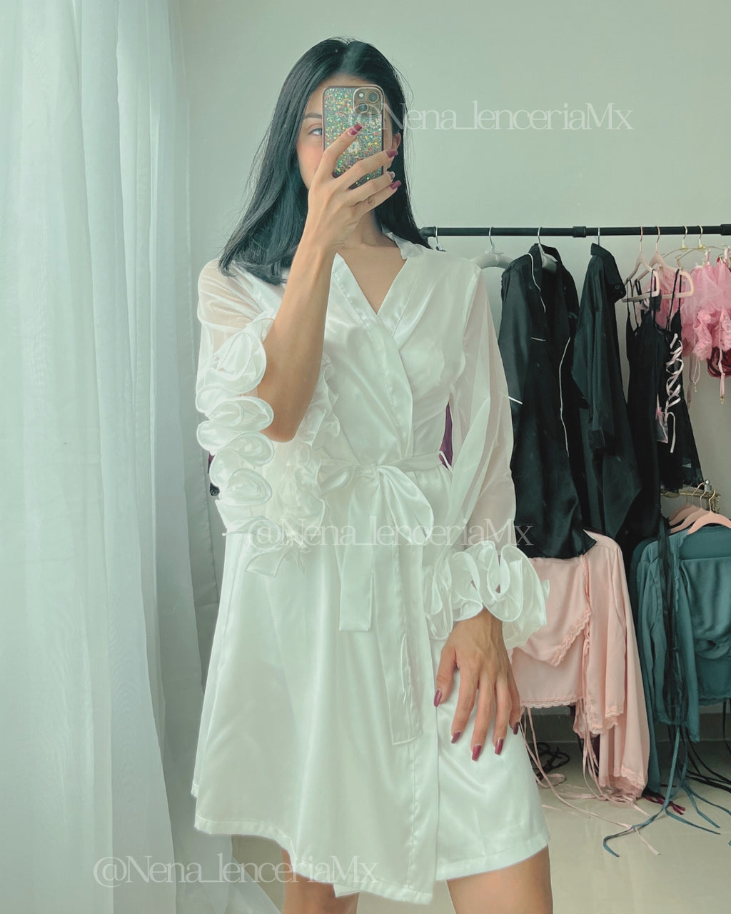 Diana the Queen Satin Robe