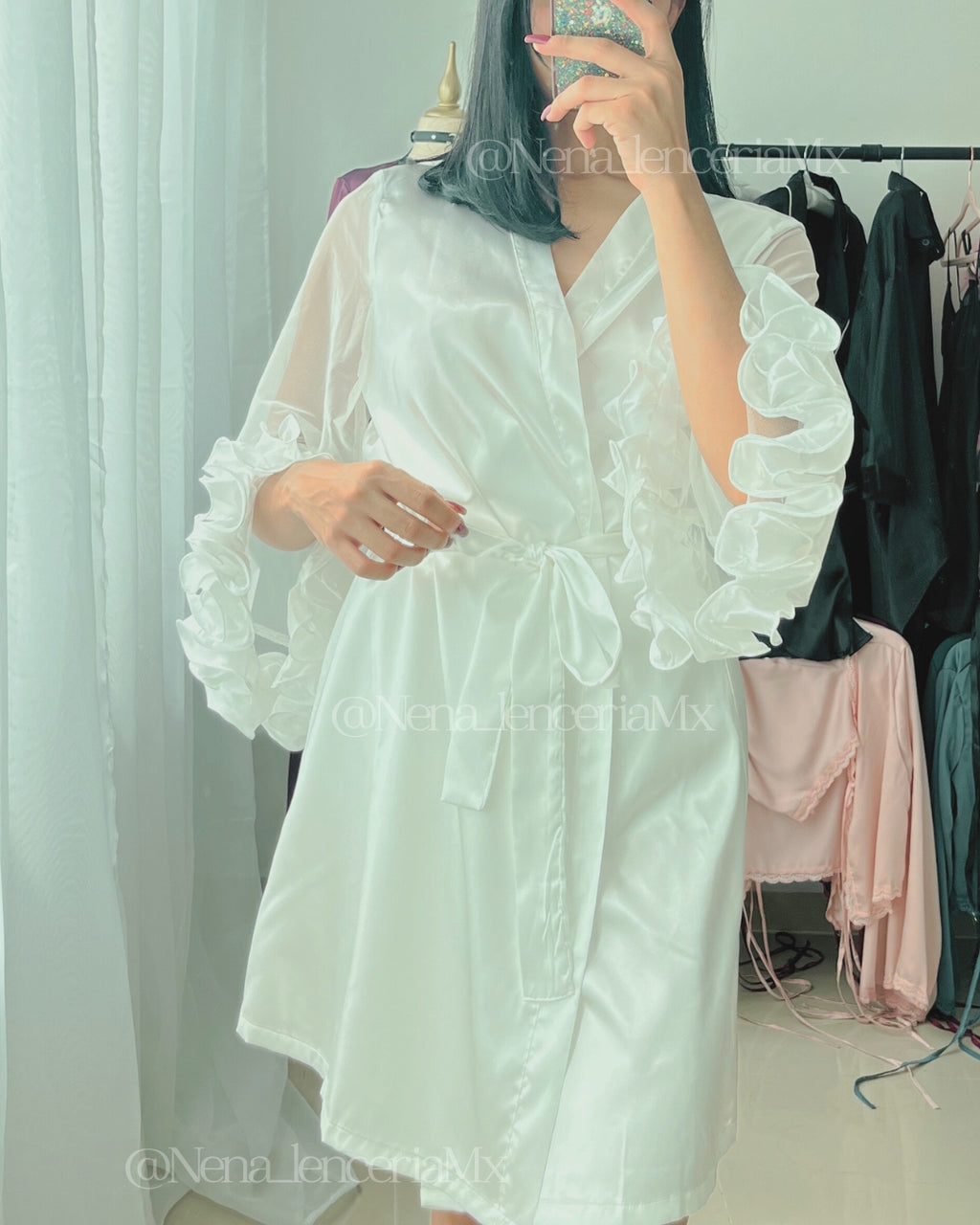 Diana the Queen Satin Robe