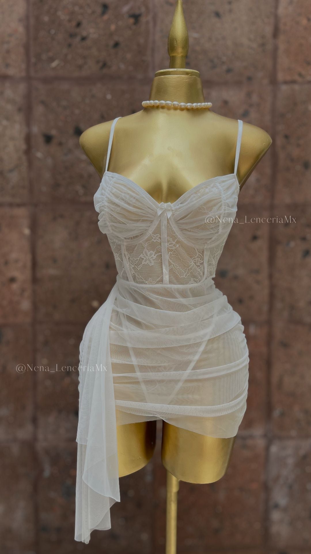 Eleonor Vestido Lencero Novias