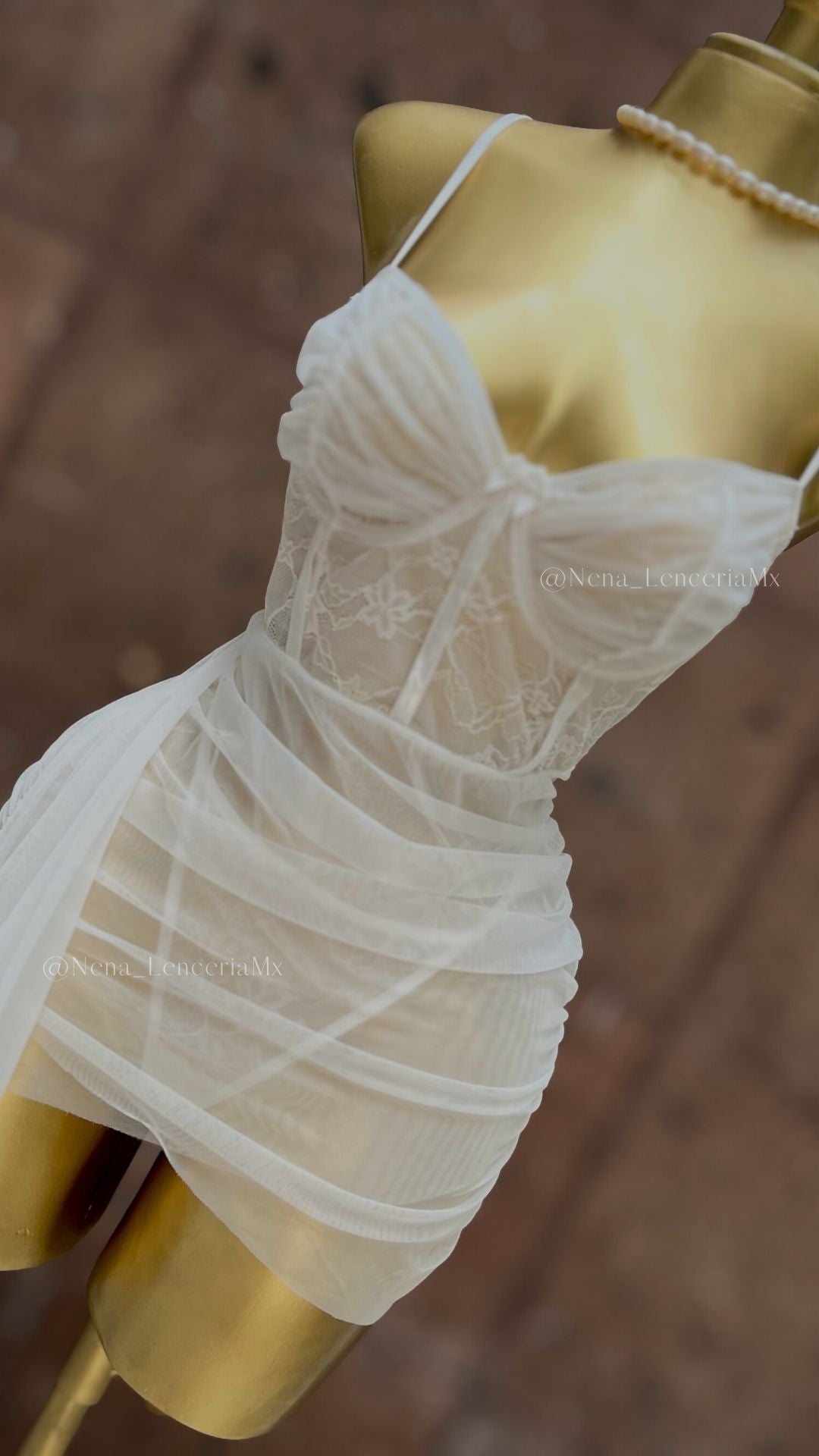 Eleonor Vestido Lencero Novias